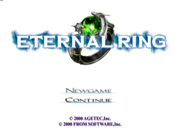 Eternal Ring screen shot title